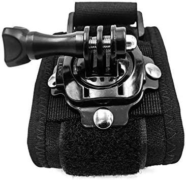 MiPremium Wrist Strap Mount for GoPro Session Black Silver Hero 8 7 6 5 4 3 3+ 2 XIAOYI 4K SJCAM Xiaomi Yi EKEN Akaso Adjustable Cycling Arm Band Holder for Action Camera & Outdoor Sports Accessories