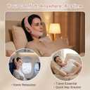 Anti Snoring Chin Strap for Sleeping Adjustable, Soft Sleep Chin Strap for Snoring, Snoring Chin Strap Jaw Support, Chin Strap for Mouth Breathing Adults, Pink