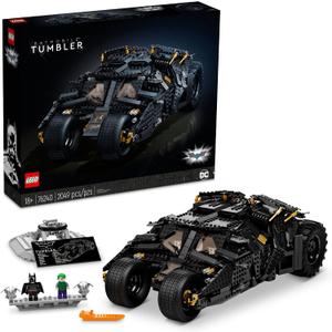 LEGO DC Batman Batmobile Tumbler, Iconic Model Car from The Dark Knight Trilogy, Building Set for Adults, Collectible Gift Idea for Build and Display, 76240, 2049