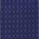 Garland Rug Garden Trellis 5 ft. x 7 ft. Indoor/Outdoor Area Rug Outdoor Waterproof Rug for Patio, Camping Rugs, RV, Porch, Deck, Camper, Balcony, Backyard for High-Traffic Areas, Navy Blue