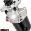 523092M91 Power Steering Pump Compatible with Massey Ferguson 165, 175, 255, 255 Perkins AD-212, 265, 275, 382, 50C, 50D, 6500, MF165, MF175, MF255, MF265, MF275 Replace 523092M 523092M1