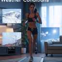 Walking Pad Treadmill for Home - Under Desk Treadmills Portable Mini Compact Walk Running Machine Pads Slim Lightweight Caminadora Elctrica para Casa Office Small Spaces with Adjustable Speed Remote