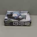 Dish Drying Rack - Small Dish Rack for Kitchen Counter, Stainless Steel Dish Drainer with Utensil Holder and Drainboard (White)