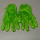 The Christmas Cosplay Mask, Christmas Costume Latex Mask Adult,Green Cosplay Costume Mask