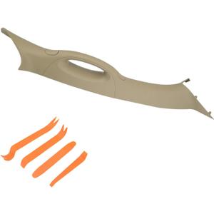 HQPASFY A Pillar Interior Trim Handle Passenger Side Compatible with 2004-2008 Ford F150 2006-2008 Lincoln Mark LT A Pillar Grab Handle Replace# 4L3Z1503598AAC, 4L3Z-1503598-AAC (Beige)