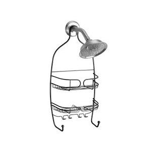 LKOP Medium Silver Shower Caddy Pack of 6 LKOP Bathroom organizer Bathroom accessories Bathroom storage Shower organizer Wall shelf Shelf organizer Bathroom shelf