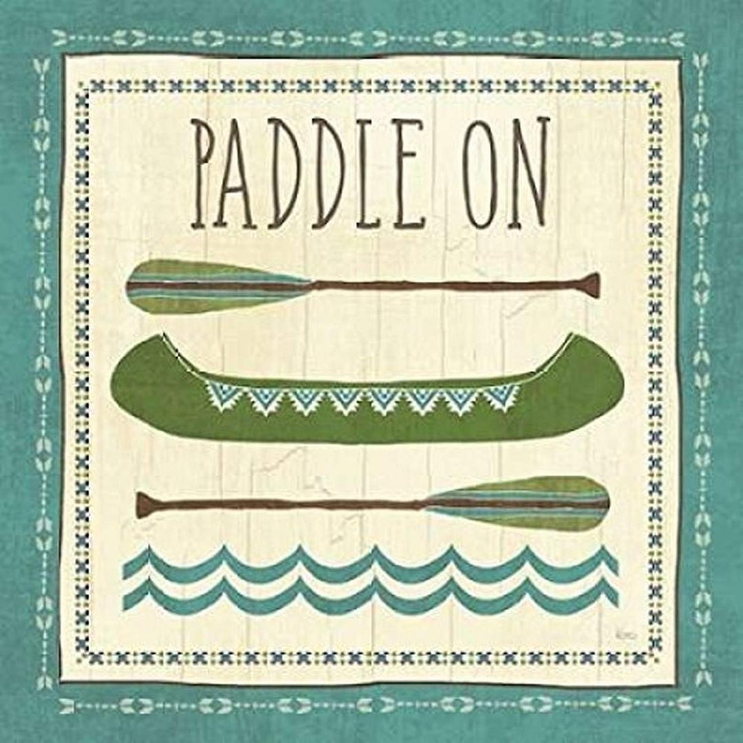 Posterazzi Lake Retreat I Poster Print by Veronique Charron, (12 x 12)