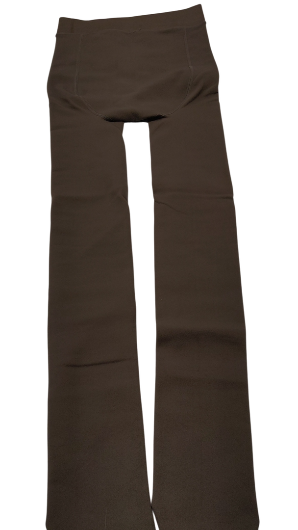 Fleece Lined Tights Brown