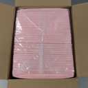 MIZOK Puppy Pads 22"x 22" with Leak-Proof Quick-Dry Design Pee Pads for Dogs Potty Training, 6-Layer Standard Absorbency Dog Pee Pads Regular Size, Pink Cherry Blossom Pattern (50 Counts)