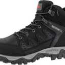 Merrell Men's Windoc Waterproof Steel Toe Mid (8.5, Black)