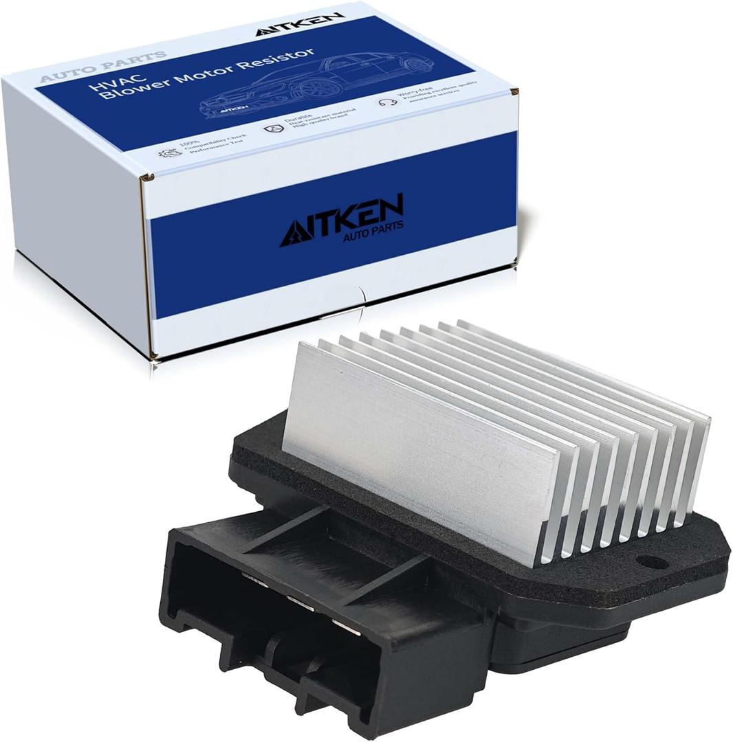 AITKEN AC Blower Motor Resistor Compatible with Chrysler 200, Dodge Ram 1500/2500/3500 Pickup, Toyota 4RUNNER/CAMRY, Lexus RX330/ES330/GS300, Cadillac DTS 68048901AA, 8716513010, 8716541010.