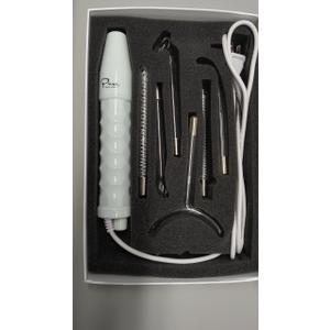 Pure Daily Care NuDerma Clinical Portable Skin Therapy Wand, Machine with 6 Fusion Neon + Argon Wands – Anti Aging  Clarifying  Skin Tightening & Radiance  Wrinkle Reducing