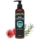 PURA D'OR 8 Oz Thickening Beard Wash - Biotin & Castor Oil Formula with Rosemary - Helps Enhance Moisture, Thickness & Shine, Helps Reduces Dryness & Breakage - For Men