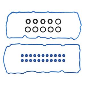 VS50814R Valve Cover Gasket Set for Ford Edge/Explorer/F150/Flex/Mustang/Taurus/Transit 150 250 350, for Lincoln Continental/MKS/MKZ/MKT/MKX, for Mobility Ventures MV-1, 2011-2020, 3.5L/3.7L V6