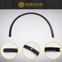 Dasbecan Front Left Fender Trim Compatible With Tesla Model Y 2020-2024 Fender Flares Driver Side Replaces#149418500B