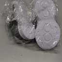 adituo Toddler/ Little Kid Boys Girls Lightweight Breathable Sneakers Strap Athletic Running Walking Sports Shoes Grey Size 5