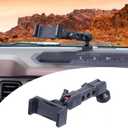 for Bronco Dash Phone Holder, Phone Mount for Ford Bronco 2021 2022 2023 2024 2/4 Door Accessories,360Adjustable Phone Mount Interior Accessories