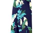 Women Casual Jumpsuits Summer Sleeveless Loose Jumpsuit Shoulder Strap Adjustable Long Pants Rompers with Pockets (M)