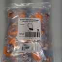 100 Pairs Orange Foam Ear Plugs - 33dB NRR Highest Protection, Soft & Comfortable Noise Canceling Earplugs for Sleeping, Work, Snoring, Construction, Loud Noise
