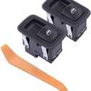 MOTOKU Rear Driver and Passenger Side Window Switch for Chrysler 300 2011-2014, Dodge Charger 2011-2015, Journey 2011-2020, Ram 1500 2500 3500 4500 2016-2018,Ram 1500 Classic 2019-2024