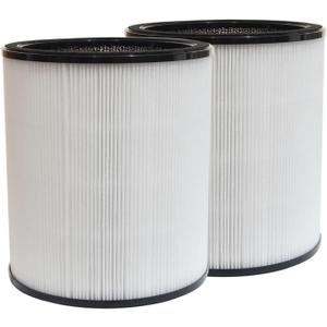 PUREBURG Replacement Filters Compatible with Coway Airmega AIM Air Purifier + Fan 2-in-1,2-Pack H13 True HEPA Activated Carbon 2-in-1 3-Stage Filtration Air Clean Dust VOCs
