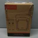 Karaoke Machine for Adults & Kids, Portable Bluetooth Speaker with 2 Wireless Microphones and RGB Lights, Home Karaoke PA System Supports Bluetooth/USB/TF/AUX for Family Party & Outdoor Fun