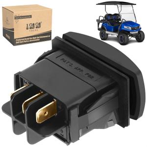 Forward Reverse FWD REV Switch 48V for Since 1996 Electric Golf Cart Club Car DS/Onward/Tempo/Precedent, Replacement Part 101856001, 101856002 (Screw Set Without Base)