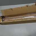 LazBlinds No Drill Bamboo Roman Shades, 35" W x 64" H, Malay Oak
