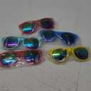 GINMIC Kids sunglasses bulk, Kids Sunglasses Party Favor, 5 of Pack Neon Sunglasses with UV400 Protection for Kids, Boys and Girls Age 3-8, Goody Bag Favors, Great Gift for Pool, Birthday Party Supplies