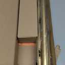 Gold Nickel Curtain Rods for Windows 30-88 Inch Adjustable Heavy Duty Metal,1 Inch Pipe Decorative Modern Rustic Blackout Drapery Rods with Twisted Cage Finials