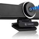 4K Webcam Conference Call TV Room Web Camera with Dual Microphones &Speaker, | All-in-One USB Video Camera, 116 Wide Angle, AI Auto Framing | Compatible with MS Teams, Zoom, OBS