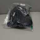 DALIX 14" Small Duffle Bag Two Toned Gym Travel Bag (Black)