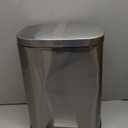 Stainless Steel Metal Strong Kitchen Office Garbage Waste Trash Bin