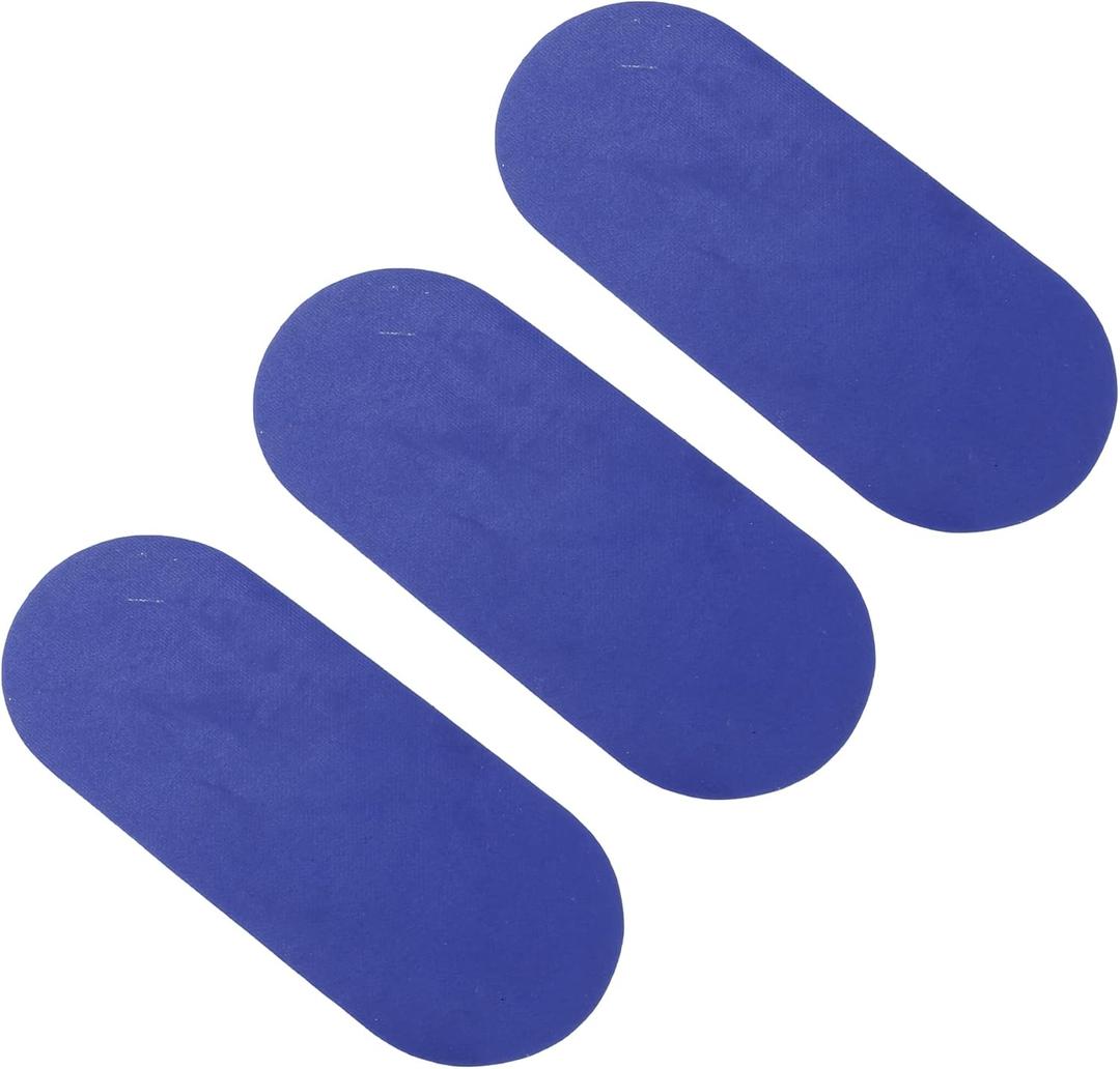 X AUTOHAUX 3pcs PVC Repair Patches with Glue Professional Inflatable Boat Kayak Repair Kit Inflatable Boats Rubber Boats Canoe (Blue) X AUTOHAUX 3pcs PVC Repair Patches with Glue Professional Inflatable Boat Kayak Repair Kit Inflatable Boats Rubber Boats Canoe (Blue)