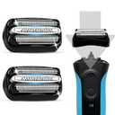 2 Pack 32B S3 Electric Replacement Shaver Head for Series 3 Shaving Razors, Compatible with S3 3040s 3080s-4 370cc 3070cc 3000s 3010, 3090cc Etc.