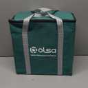 Olsa Giant Tumble Tower 57PCS Wooden Block Stacking Yard Games with Carrying Bag Classic Indoor & Outdoor Game for Adults and Family Party Games for Backyard Lawn Beach Camping (Over 4.2 Ft)