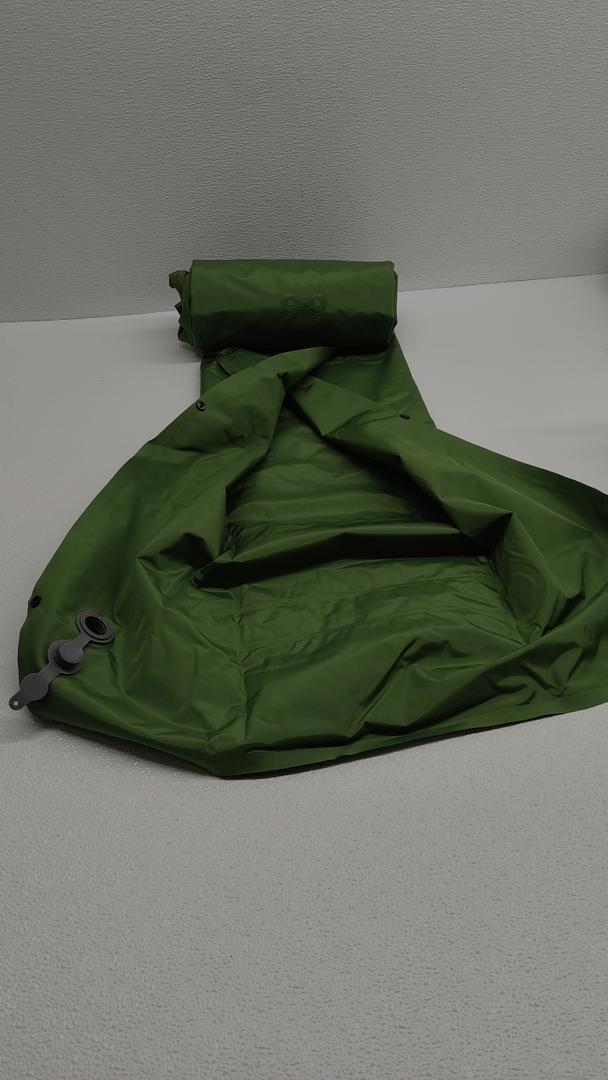 FNARMW Camping Sleeping Pad, Extra Thick 5 Inch Camping Mat with Pillow Built-in Foot Pump Inflatable Sleeping Pads Compact for Camping Backpacking Hiking Traveling Tent（Green）