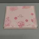 8Pcs Mini Vintage Gold Silver Christmas Acrylic Picture Frame Ornaments, 2x3 Inch Small Wall Hanging Double-Sided Photo Frames with Red Velvet Ribbon for Christmas Tree Gifts Polaroid instax Mini (Gold and Silver Joy Combo)