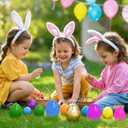 300 Pcs Plastic Easter Eggs Bulk Mega Pack (2.3") - Fillable Empty Easter Eggs with 6 Golden Eggs, 6 Bright Colors - Giant Easter Egg Hunt Event Supplies, Church & School Party Favors