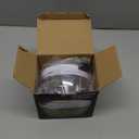 Ourokhome Manual Food Processor Vegetable Chopper, Portable Hand Pull String Garlic Mincer Onion Cutter for Veggies, Ginger, Fruits, Nuts, Herbs, etc., 500ml, White