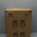 Solar Lanterns, KagoLing Solar Lanterns Outdoor Waterproof Gifts for Women Hanging Lights Outdoor Waterproof Lamp Lights Decoration for Outside Garden,Yard,Patio,Porch,Trees,Lawn,Pathway Decor, 4 Pack