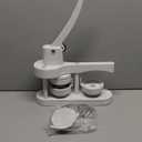 2026-Button Maker Machine 58mm, Professional Badge Making Kit with 50 Parts, No Installation DIY Badge Maker, Pin Press Machine, Kids Craft Kit for Crafts, Schools (white)