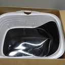Arm & Hammer Rimmed Cat Litter Box with High Sides and Microban, Made in USA