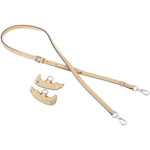 uxcell Genuine Leather Bag Strap Replacement Adjustable Crossbody Bag Straps, 37.4-45.3 Inch Purse Strap for Shoulder Bag Handbag Purse, Khaki, Silver Buckle, 1 Set