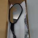 Black Sportster Mirrors Compatible with Harley Road King Street Electra Glide Dyna Softail Road Glide Motorcycle Rearview 1982-2019 2020 2021 2022