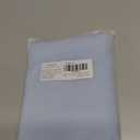 Set of 2 Fringe Throw Pillow Covers with Tassel Trim for Farmhouse Living Room,Soft Cotton & Cozy Linen, Boho Sytle Decorative Home (Baby Blue, 20x20 Inch)