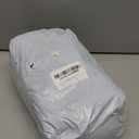 UPF 50+ Kayak Cover, Dustproof Canoe Cover for Outdoor Storage, 420D Waterproof Kayak Cover for Fishing Boat, Gray (Silver, 10ft)