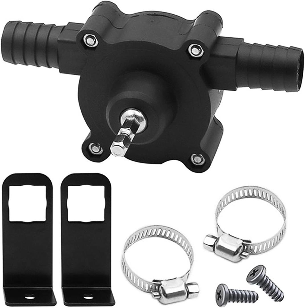 Drill-Powered Liquid DrillBurst DrillTorrent DrillTide Portable Self-Priming Pump for Electric Drill, Quick Fluid Transfer Tool for Water, Oil, and Diesel