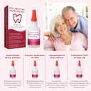 Dental Lab Instant Bonding Dental Glue for Dentures & Lab Tools - Fast-Setting in 15-60 Sec | Crack Repair & Gap Filling | Long-Lasting Hold (Days to Weeks) 1oz