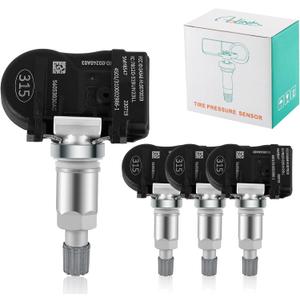 AULINK 56053030AC 56029465AB Tire Pressure TPMS Sensors For Jeep Compass Grand Cherokee Liberty Patriot, Dodge Magnum Grand Caravan Charger Caliber, Chrysler 200 300 Pacifica PT Cruiser Sebring